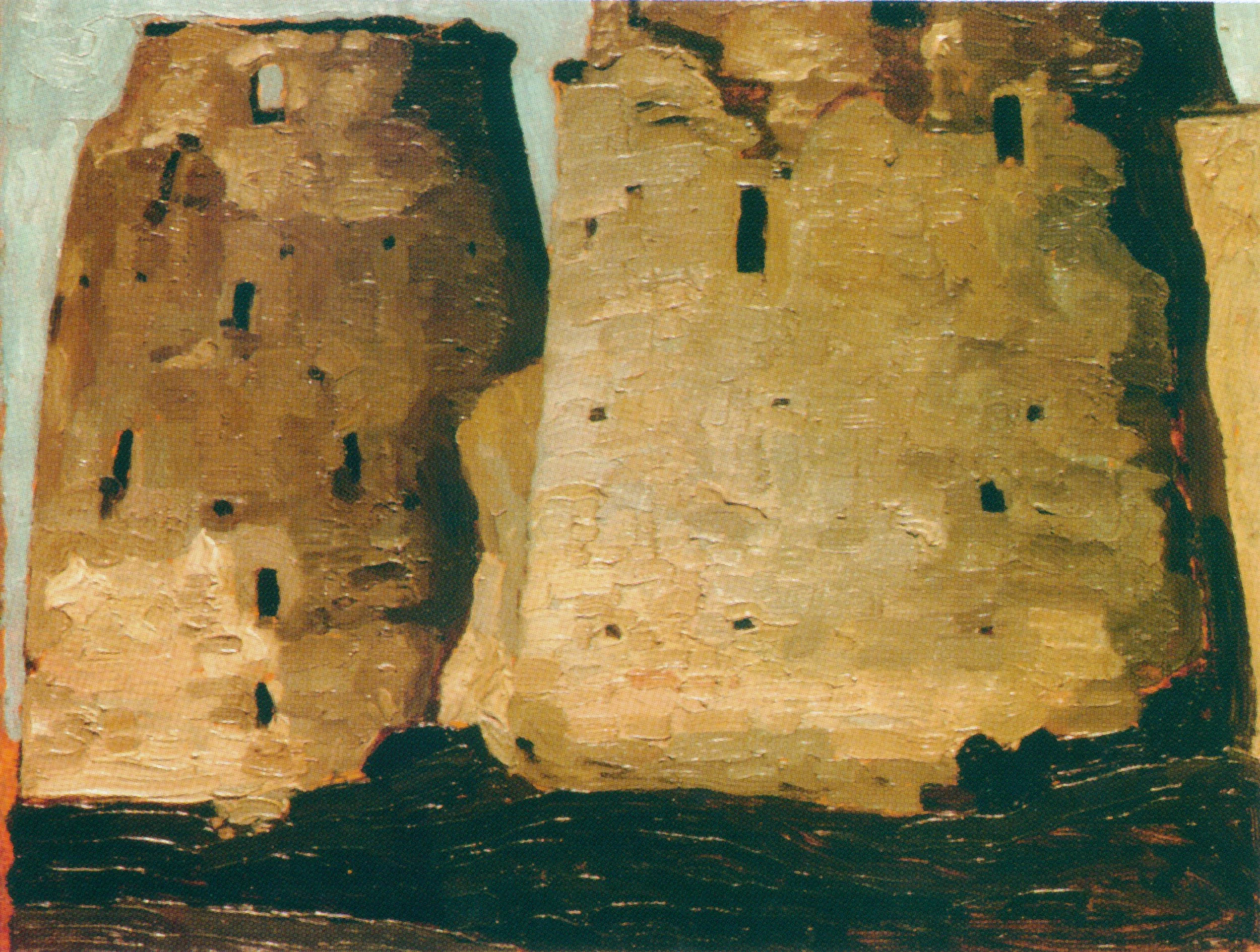 Изборск. Башни. Николай Рерих, 1903