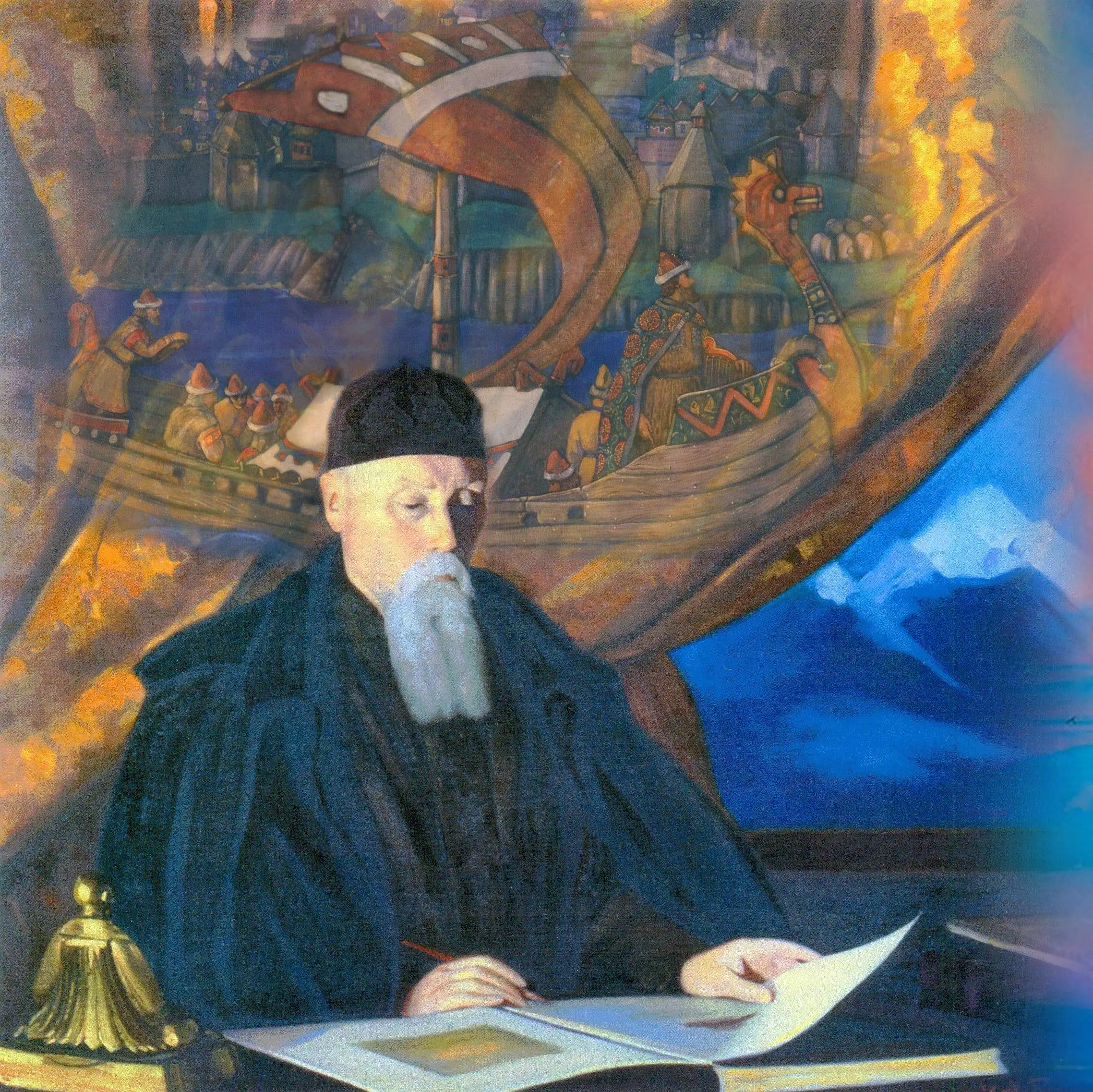 Николай и Святослав Рерих