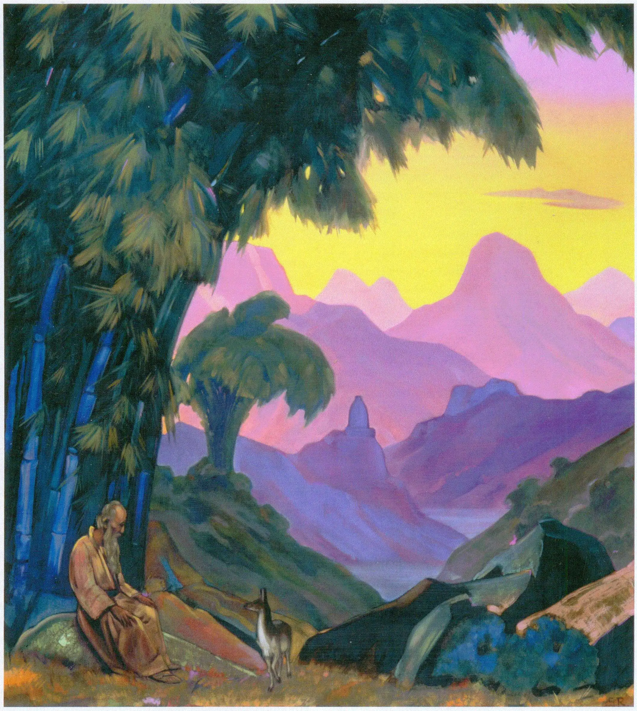 Куда идёшь, брат мой? Святослав Рерих, 1938