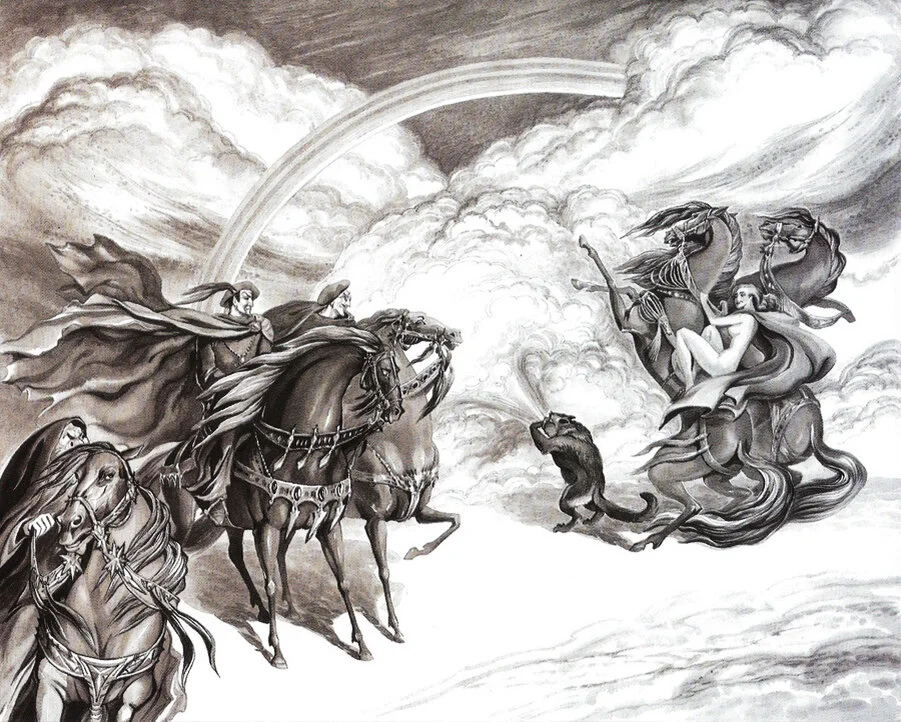 Марина Ордынская. Иллюстрация к Мастеру и Маргарите