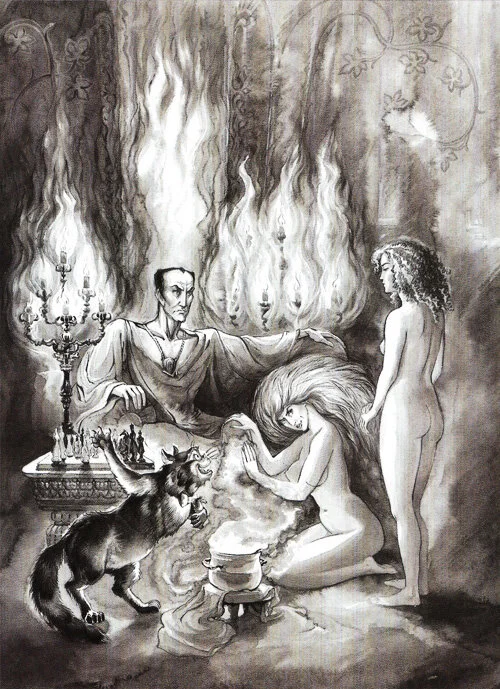 Иллюстрация к роману Мастер и Маргарита